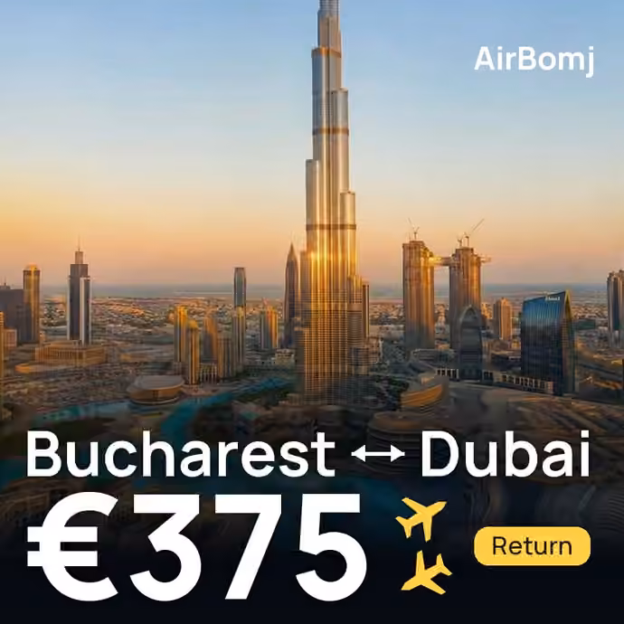 Bucharest → Dubai for €375
