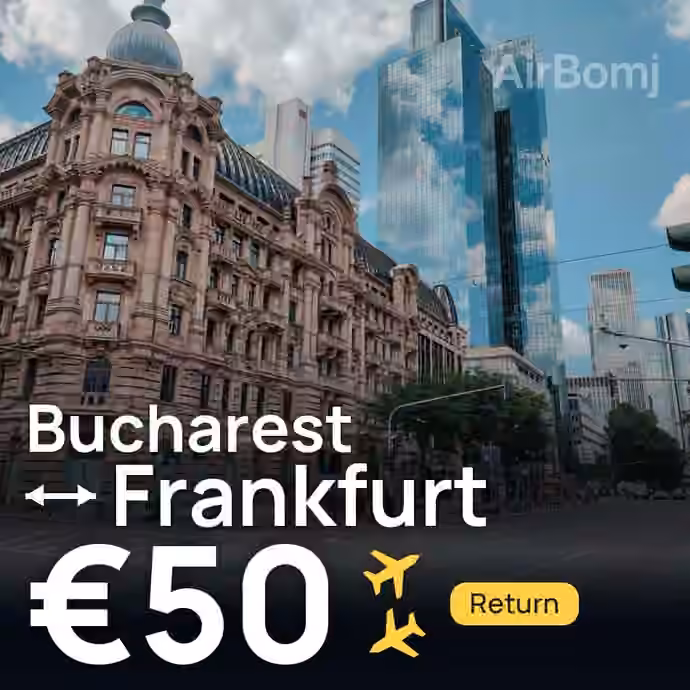 Bucharest → Frankfurt for €50