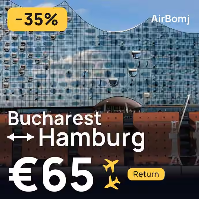 Bucharest → Hamburg for €65