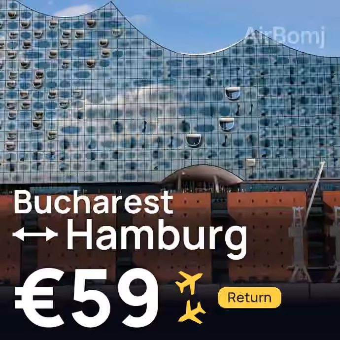 Bucharest → Hamburg for €59