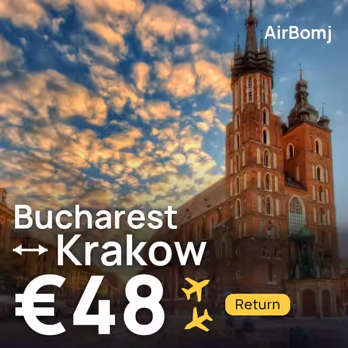 Bucharest → Krakow for €48