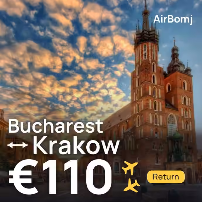 Bucharest → Krakow for €110