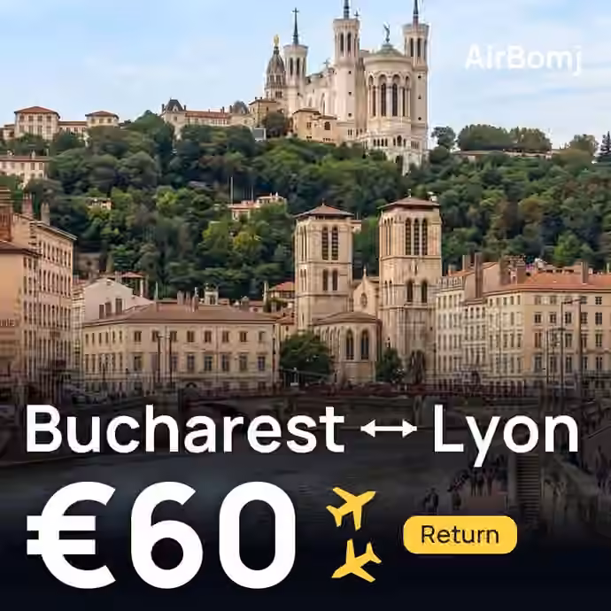 Bucharest → Lyon for €60