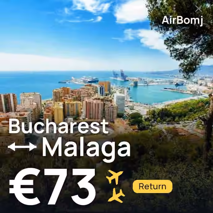 Bucharest → Malaga for €73