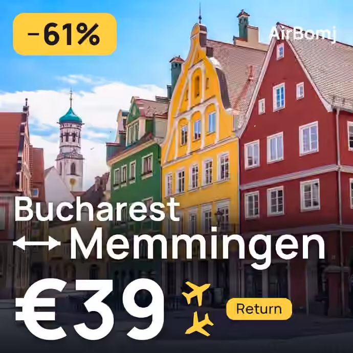 Bucharest → Memmingen for €39