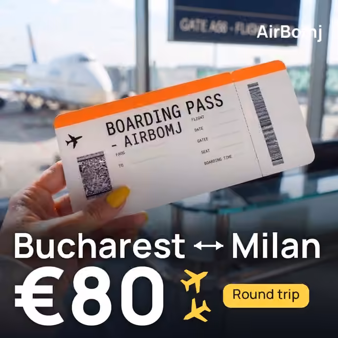 Bucharest → Milan for €80