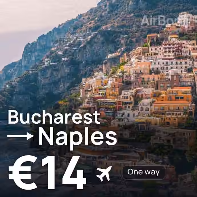 Bucharest → Naples for €14
