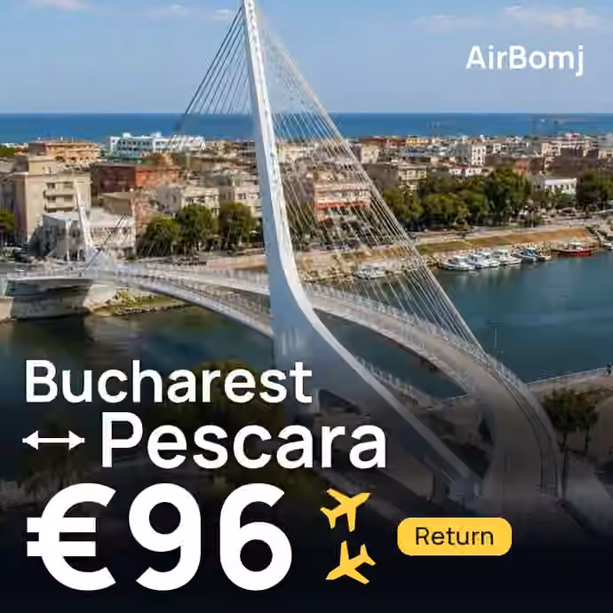 Bucharest → Pescara for €96