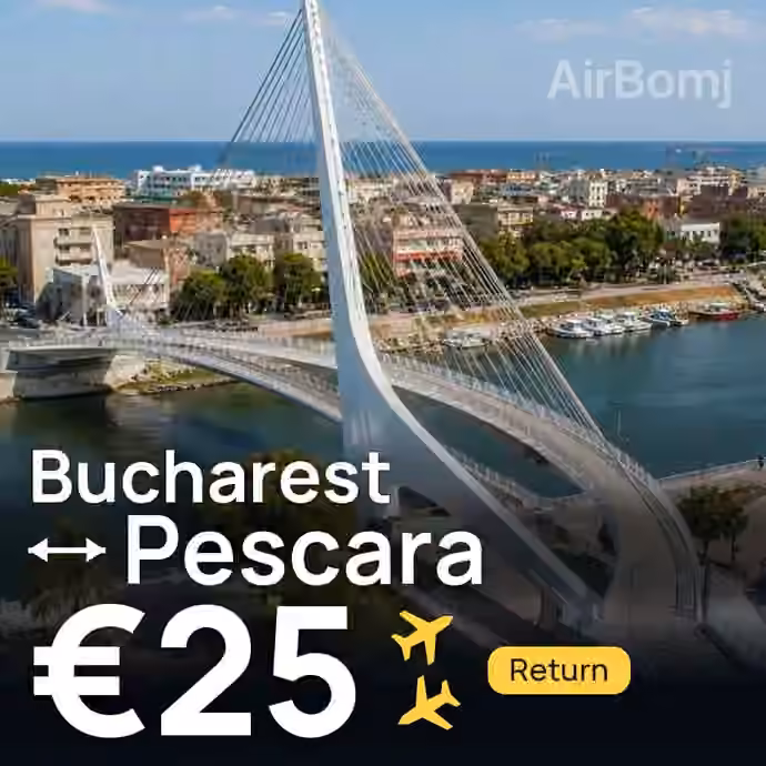 Bucharest → Pescara for €25