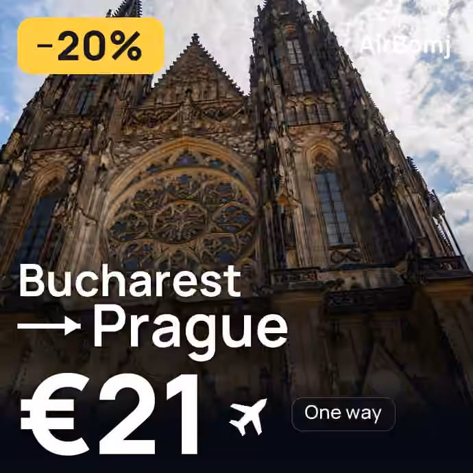 Bucharest → Prague for €21