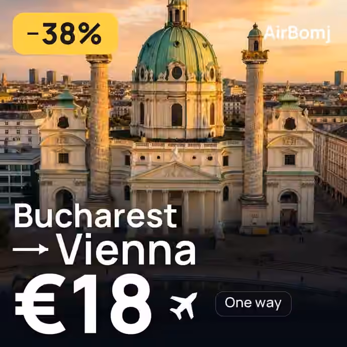 Bucharest → Vienna for €18