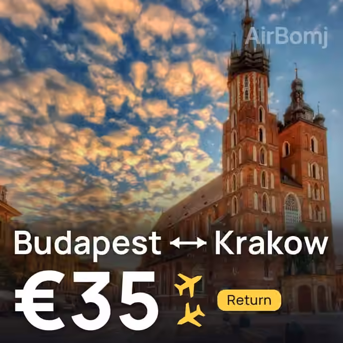 Budapest → Krakow for €35