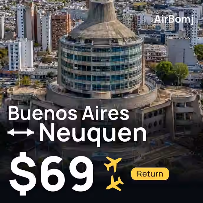 Buenos Aires → Neuquen for $69