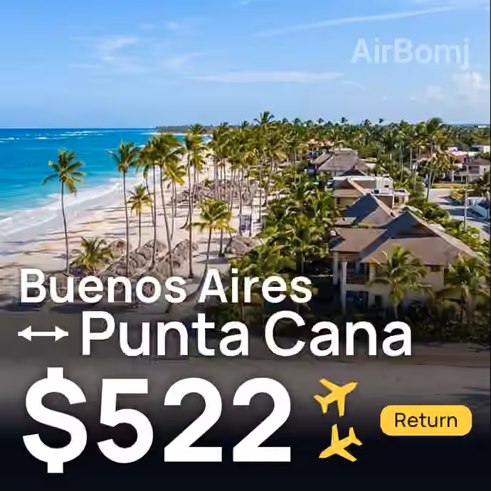 Buenos Aires → Punta Cana for $522