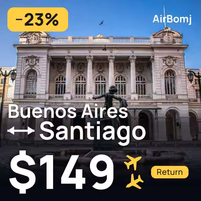 Buenos Aires → Santiago for $149