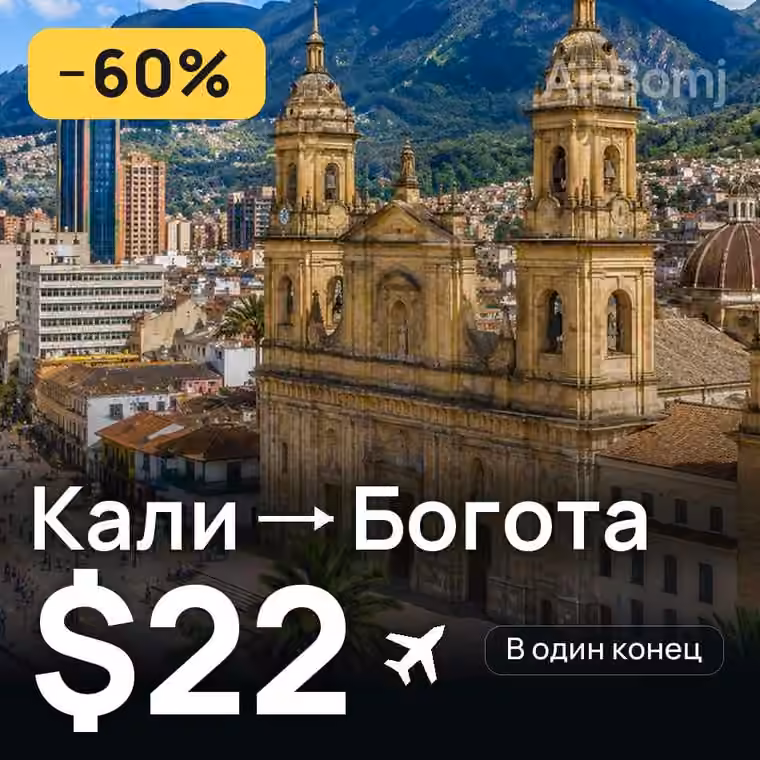 Кали → Богота за $28