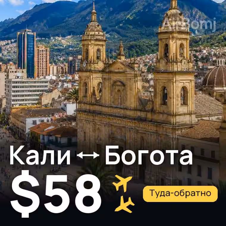 Кали → Богота за $58