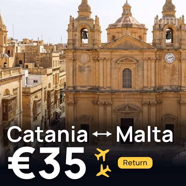 Catania → Malta for €35