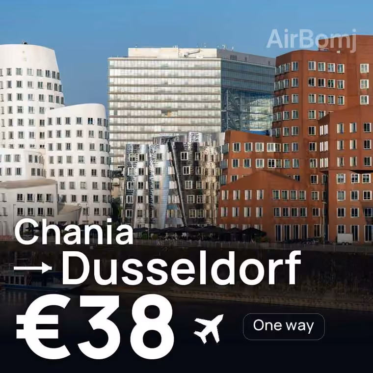 Chania → Dusseldorf for €38