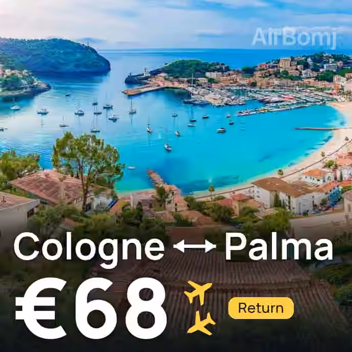 Cologne → Palma for €68