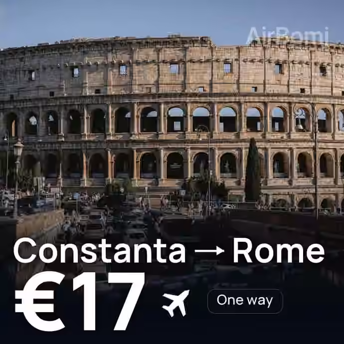 Constanta → Rome for €17