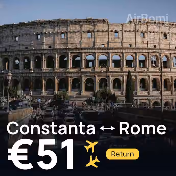Constanta → Rome for €51