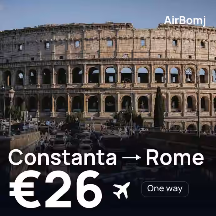 Constanta → Rome for €26