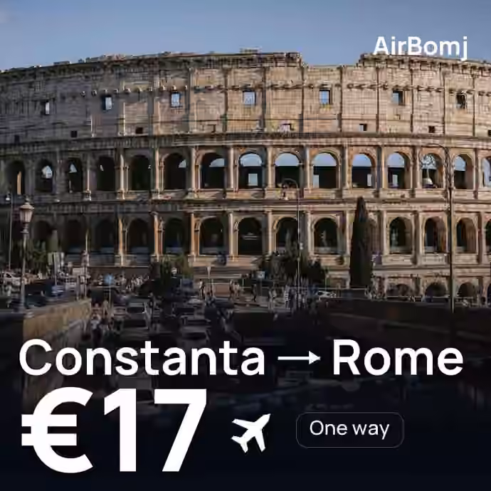 Constanta → Rome for €17