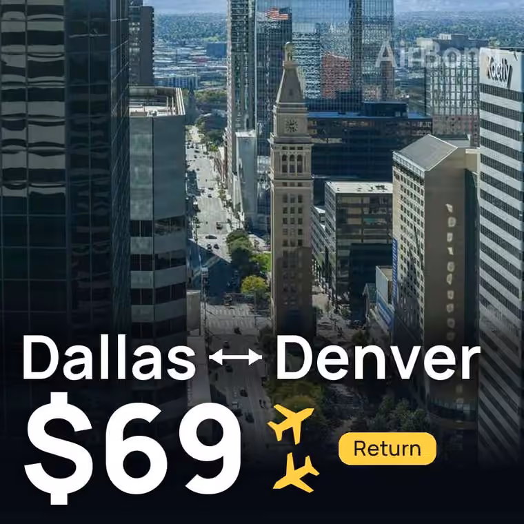 Dallas → Denver for $69
