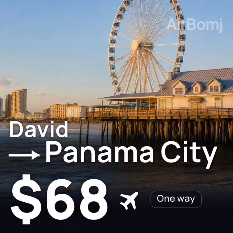 David → Panama City for $69