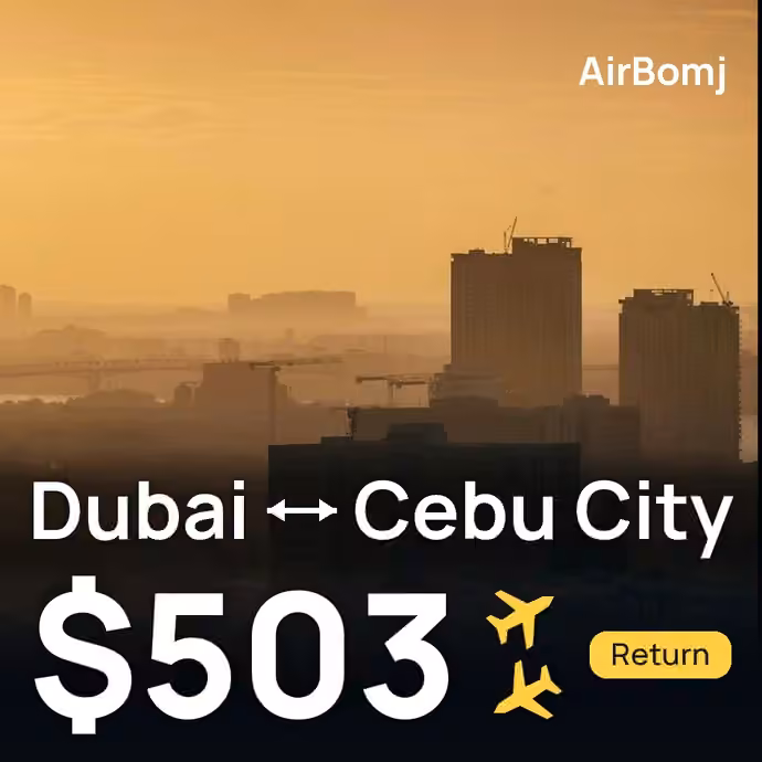 Dubai → Cebu City for $503