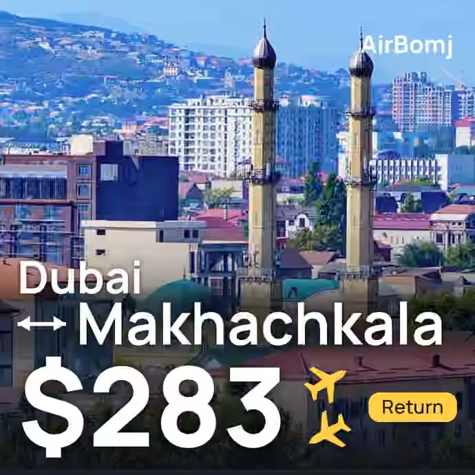 Dubai → Makhachkala for €249