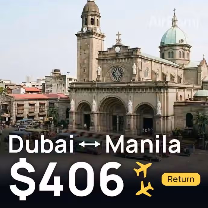 Dubai → Manila for $406