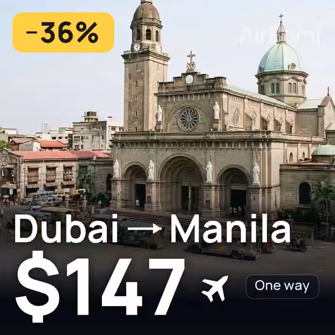 Dubai → Manila for $147
