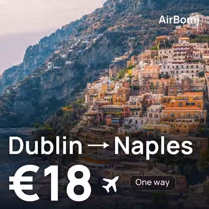 Dublin → Naples for €18