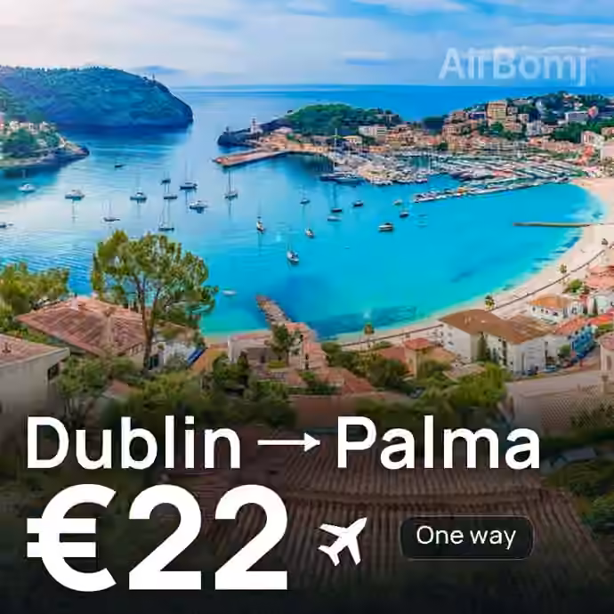 Dublin → Palma for €22