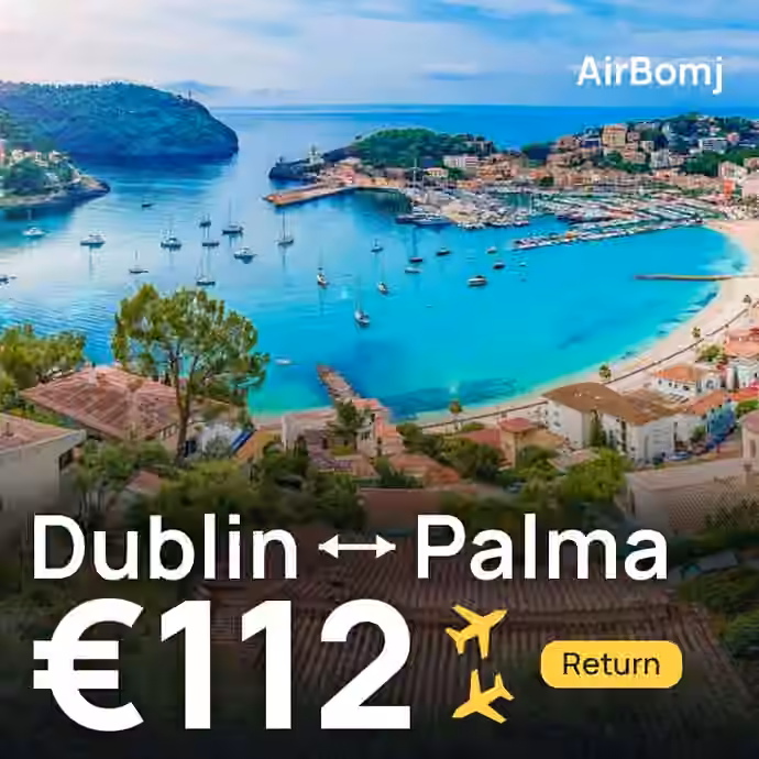 Dublin → Palma for €112
