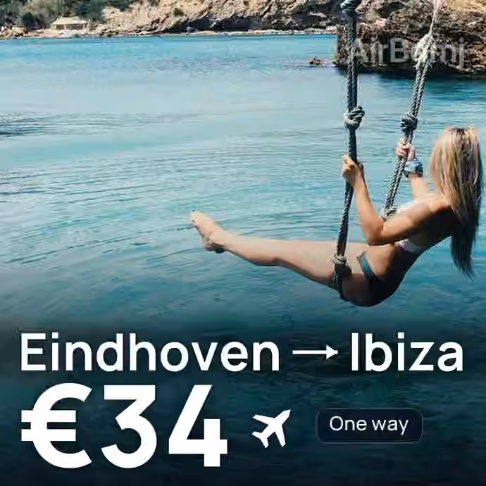 Eindhoven → Ibiza for €34