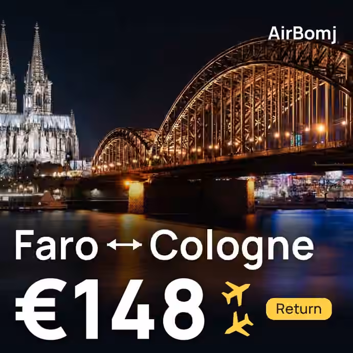 Faro → Cologne for €148