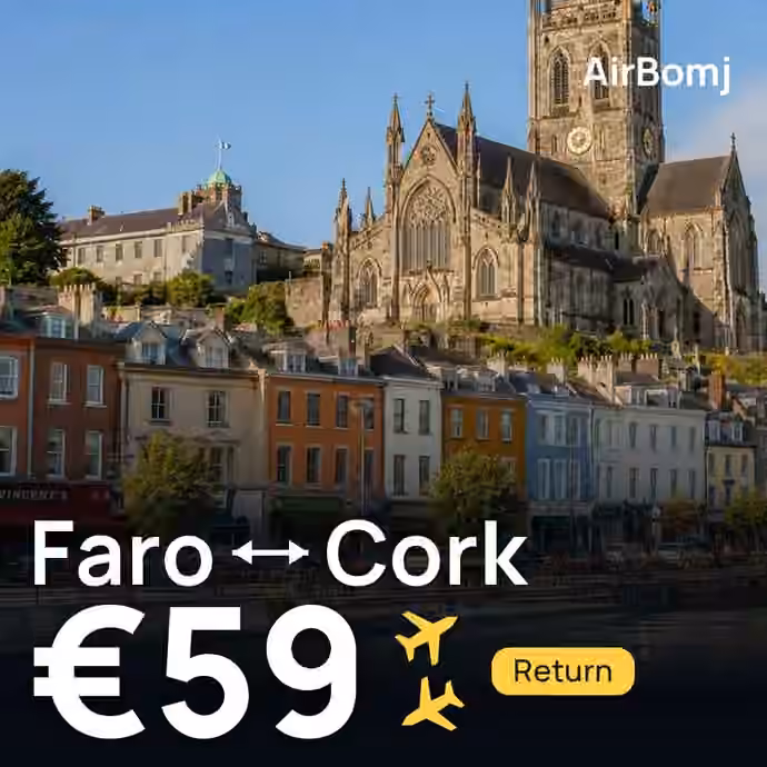 Faro → Cork for €59
