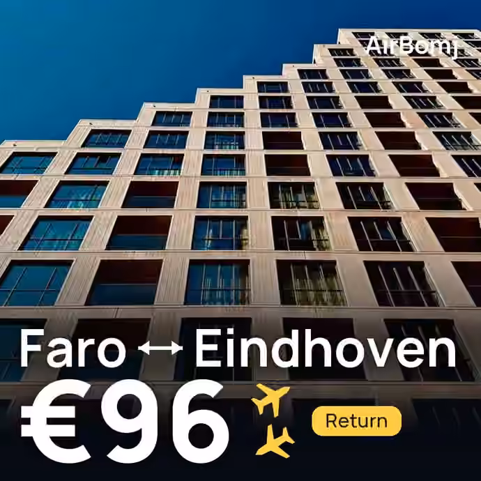 Faro → Eindhoven for €96