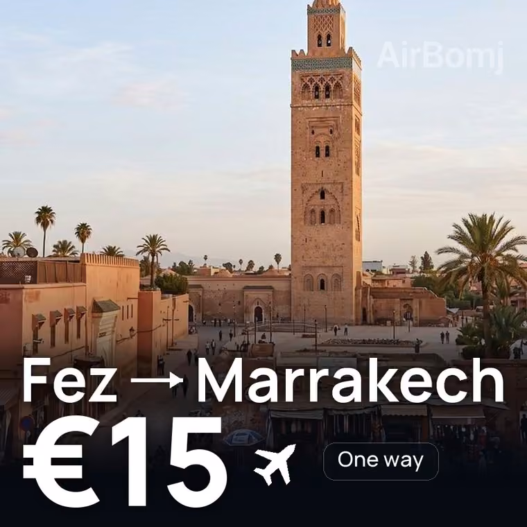 Fez → Marrakech for €15