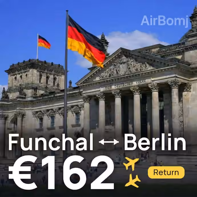 Funchal → Berlin for €162