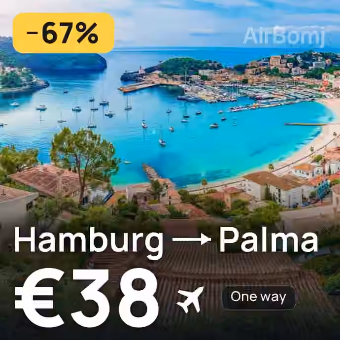 Hamburg → Palma for €38