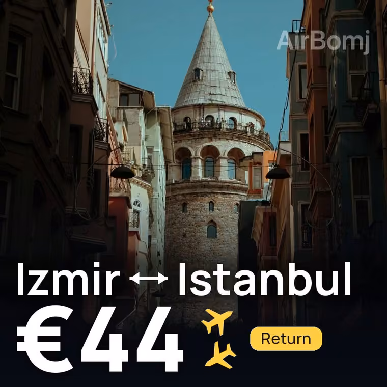 Izmir → Istanbul for €44