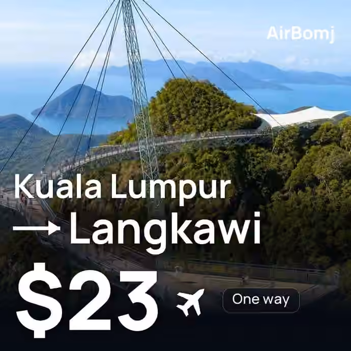 Kuala Lumpur → Langkawi for $23