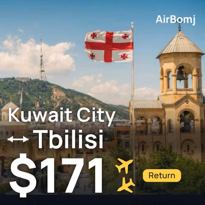 Kuwait City → Tbilisi for $171