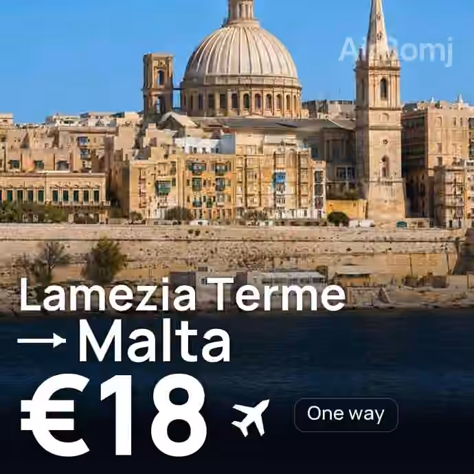 Lamezia Terme → Malta for €18