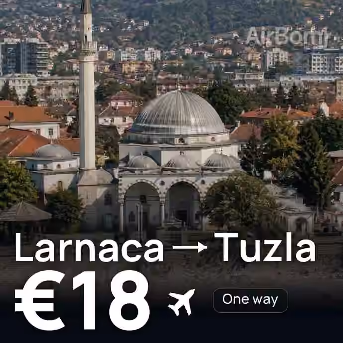 Larnaca → Tuzla for €18