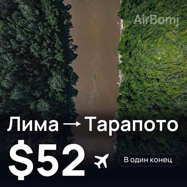 Лима → Тарапото за $52